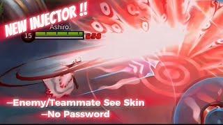 NEW BEST INJECTOR 2023 FREE SKIN ENEMYTEAMATE SEE SKIN FULL EFFECTS  NO PASSWORD  WORKING NO BAN