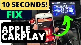 Fix Apple Car Play in 10 seconds Honda CRV HRV Accord Pilot Civic Odyssey