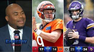 NFL GAMEDAY  McCarthy had BEST rookie QB debut - Steve Smith reacts to Vikings beat Raiders 24-23