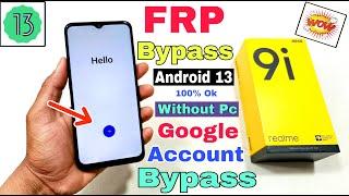 Realme 9i 5G FRP Bypass Android 13  Realme RMX3612 Google Account Bypass Without Pc  New Trick 