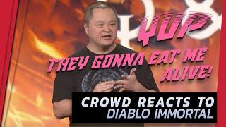 Diablo Immortal   Crowd Reaction   BlizzCON 2018