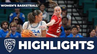 UCLA vs. Utah  Pac-12 Women’s Basketball Tournament Highlights