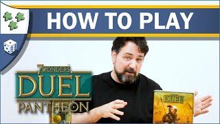 How to Play 7 Wonders Duel Pantheon