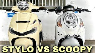 HONDA SCOOPY VS STYLO 160