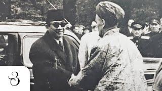 Presiden Soekarno mengunjungi Masjid Biru Rusia tahun 1961 - Islam di Uni Soviet ID SUB