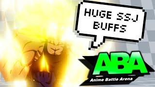 ABA BROLYS SSJ MODE GOT HUGE BUFFS