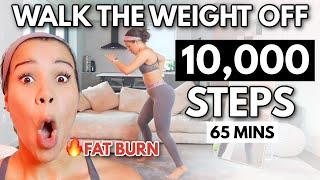 10000 Step FAST Walking Workout  1 Hour Fat Burning Endurance