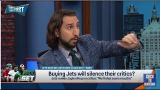 FIRST THINGS FIRST  Nick Wright STUNNED New York Jets Will SILENCE Critics Aaron Rodgers  NFL