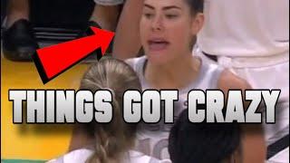  Things Got Heated In Las Vegas Aces Rookie Kate Martin First WNBA Start ‼️