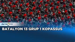 Parade Batalyon 13 Grup 1 Kopassus