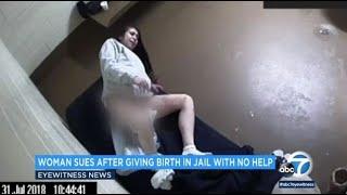 Woman gave birth in jail cell with no medical help lawsuit says  ABC7