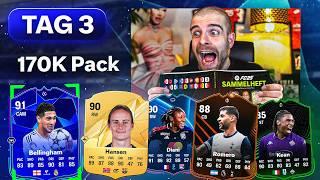 170K PACK   Kann ich ALLE KARTEN SAMMELN in EA FC 25 ? TAG 3 Experiment 