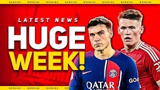 HERE WE GO Coming on De Ligt Mazraoui and Ugarte Man Utd Transfer News