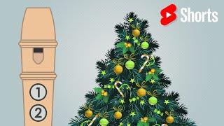 How to play the recorder We Wish You A Merry Christmas #Shorts #Recorder #HowToPlay