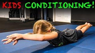 GYMNASTICS CONDITIONING ‍️ Exercises for Kids STRONG & Healthy 