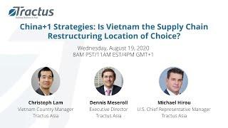 China+1 Strategies Is Vietnam the Supply Chain Restructuring Location of Choice?