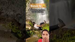 licin amat  #hiking #outdoor #waterfall #lucu