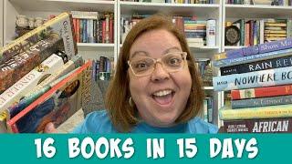 MIDDLE GRADE MARCH CHECK IN  reading a book a day for the whole month