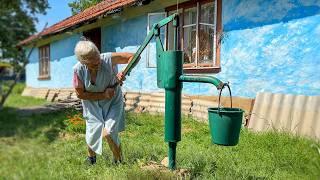 Happy Life of a Lonely 86 Year Old Grandmother in a Mountain Village Far from Civilization