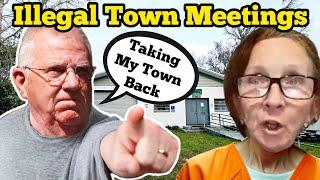 PROOF OF ILLEGAL TOWN HALL CONVERSATIONS