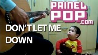 Criança de 2 anos canta Dont Let Me Down dos Beatles