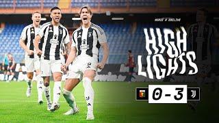 HIGHLIGHTS SERIE A  Genoa 0-3 Juventus  Dušan and Conceição headline Juves return to winning ways