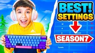 13 Year Old Reveals Best Pro Fortnite Settings And Keybinds For Season 7 Arena
