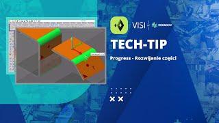 VISI  Progress - Rozwijanie części - Tutorial