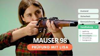 Waffenhandhabung am System Mauser 98 M98 - Sicher zur praktischen Jägerprüfung