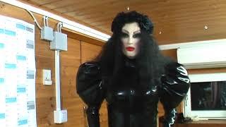 Gothic Rubberdoll Lisa with Female Mask