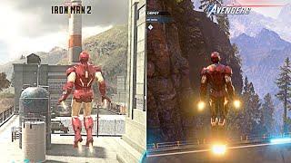 Iron man 2 Vs Marvel Avengers  Comparison