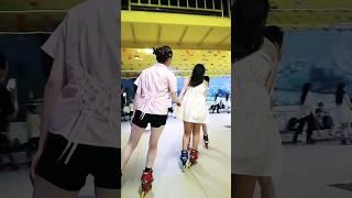 girls skating bts girl skating  Tiktok video  korean girl  #skating #skater #bts #tiktok #shorts