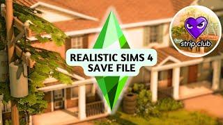 MOST REALISTIC SIMS 4 SAVE FILE IVE SEEN IN A LONG TIME Drama Diversity realism  The Sims 4