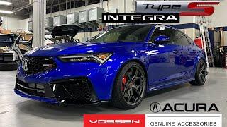 2024 Acura Integra Type-S  New OEM Genuine Accessories  Vossen HF-5 Part 2