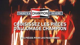 Choisissez les pièces dallumage Champion. Des pièces pour les passionnés.