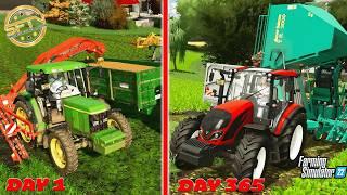 I HAD 1 YEAR TO TRANSFORM 2 HECTARES INTO A PROFITABLE FARMING BUSINESS  FARMING SIMULATOR 22