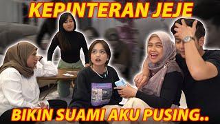 JEJE KELUARIN KECERDASAN NYA DISINI..