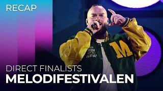 Melodifestivalen 2024 Sweden  Direct Finalists  RECAP