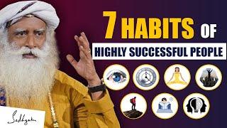 7 HABITS Of Highly Successful People  Success Rules  Wealth  Frame  Money  Tips  Sadhguru