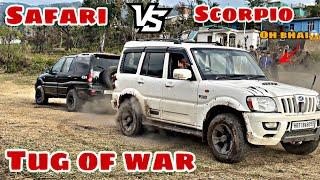 TuG OF WAR  scorpio VS safari 