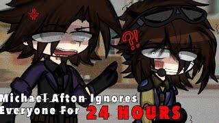 Michael Afton Ignores Everyone For 24 Hours  Gacha Club