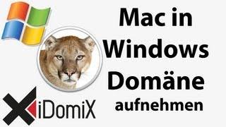 Mac in Windows Domäne aufnehmen Active Directory Open Directory Mac OS X Server