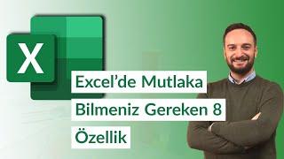 #Excel de Mutlaka Bilmeniz Gereken 8 İşlev