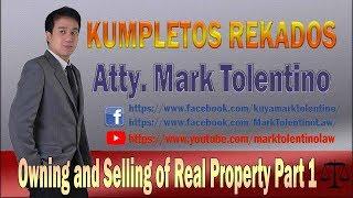 KR Owning and Selling of Real Property Part 1