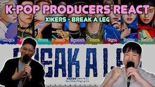 Musicians react & review  Xikers - Break a Leg