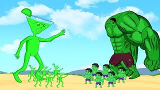 TEAM HULK PREGNANT vs TEAM MONSTER RADIATION  Monsters Ranked From Weakest To Strongest