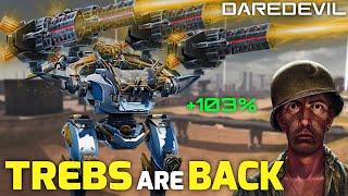 NEW Greatest TREBUCHET 1 Shot Build Of All Time... Trebuchet Bagliore META  War Robots