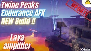 Fortnite STW - Twine Peaks endurance build AFK Working 2024 - Lava Amplifier - ️ update 1️