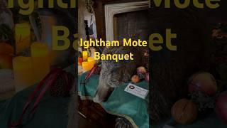 ￼ mediaeval English banquet Ightham Mote