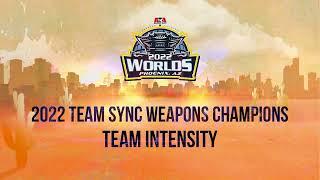 2022 Worlds Opening Ceremony  Team Sync Weapon Champions